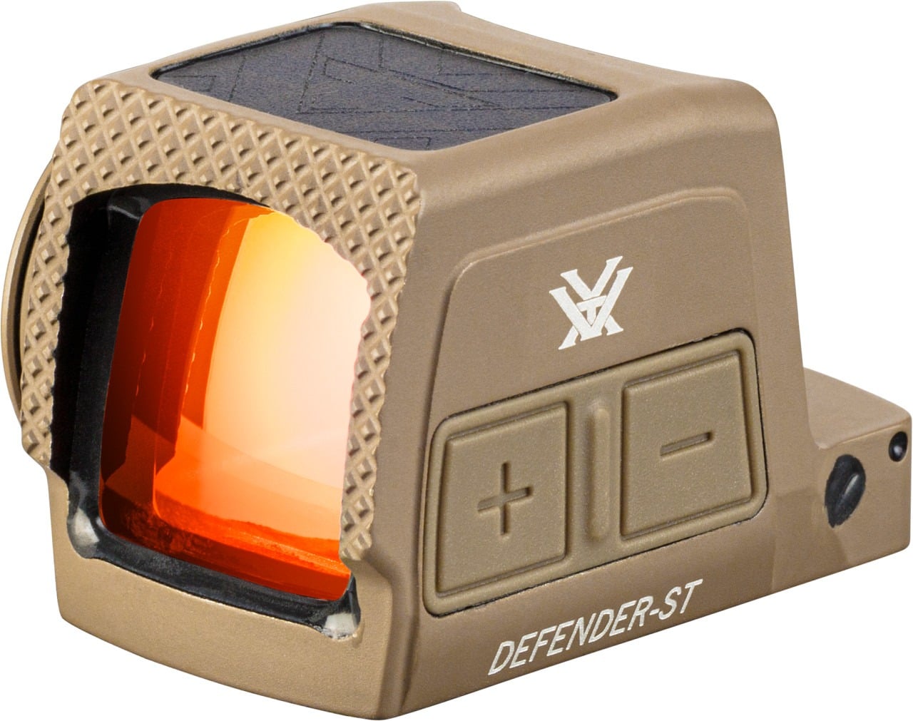 Vortex - Defender-ST Enclosed Solar Micro Red Dot - Tan - DFST-MRD3-E-T