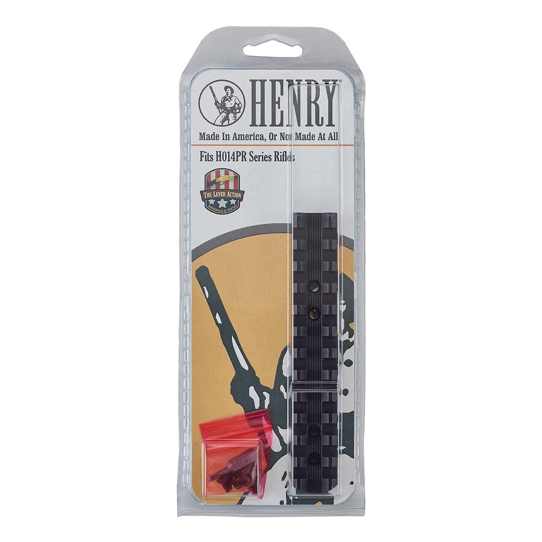 Henry Picatinny Rail 0.40" - Secure and Durable Scope Mount Base - HEGW14PR