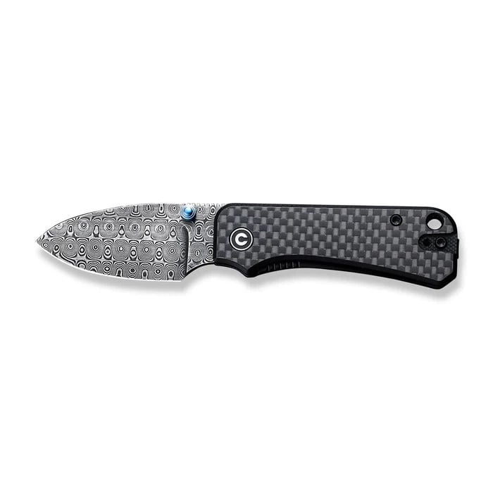 Civivi Baby Banter Folding Drop Point Knife, Carbon Fiber - C19068SDS1