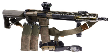 Daniel Defense DDM4 V9 Limited Series 16" Barrel + Aimpoint Micro T2, CD REIN 3.0 Light,  KA-BAR Knife & 3 PMAGS - Bacon Bits
