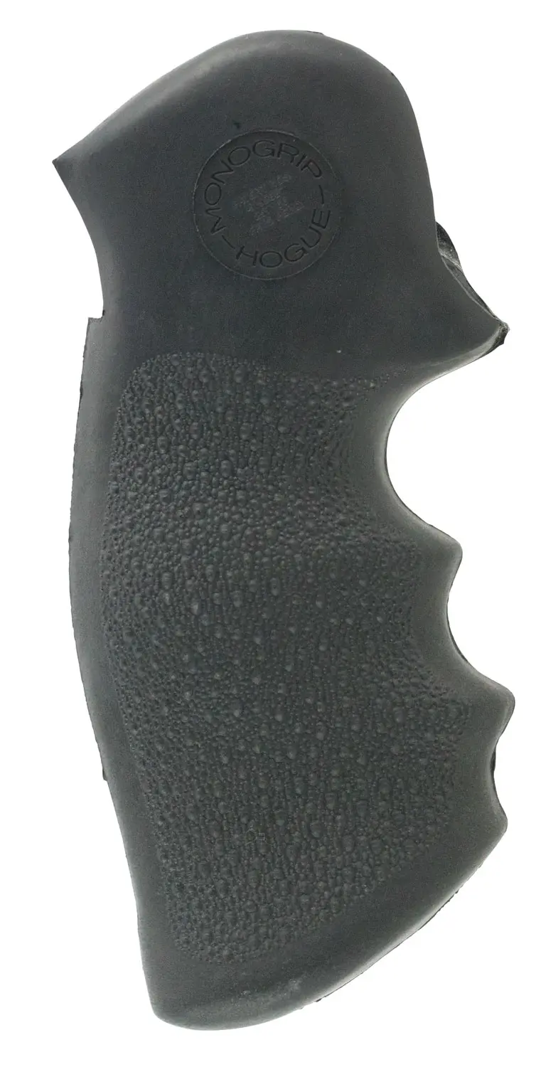 Hogue 10100 Monogrip Black Nylon with Finger Grooves for S K, L Frame with Square Butt