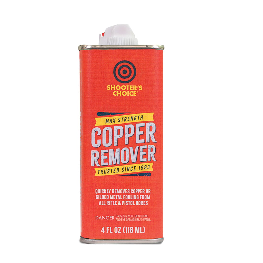 Shooter's Choice Maximum Strength Copper Remover, 4 oz Plastic Bottle