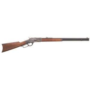 Cimarron Firearms 1873 Sporting Lever Action Rifle 44 Special 24" Blued Barrel Case Hardened Frame Walnut Straight Grip Stock