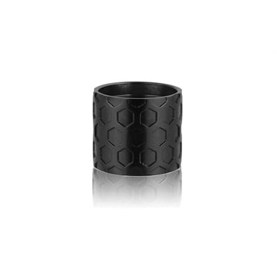 Backup Tactical 1/2x28 RH .223 Rem Rifle Thread Protector With Honeycomb Pattern, Black - HCOMB-BLK223