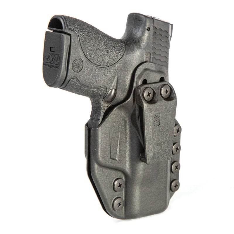 Blackhawk Stache Glock G26/G27/G33 IWB Holster Ambidextrous Polymer Black - High-Performance Polymer Holster for Reliable Concealment - 416001BK