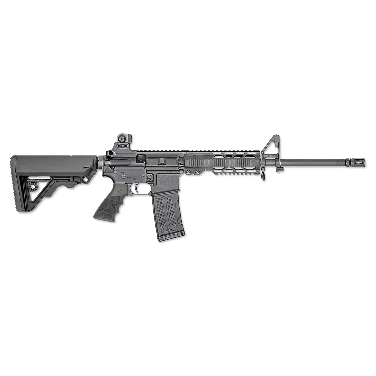 Rock River Arms AR1915 LAR-15M Assurance-UTE Carbine .223 Rem/5.56 NATO 16″ Stainless 30+1, Black, RRA Operator Stock & Hogue Grip, A2 Sights, Carrying Case - No Credit Card Fees - Low, flat rate shipping