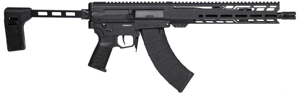 CMMG DISSENT MK47 7.62x39 AR Pistol 12.5" Barrel