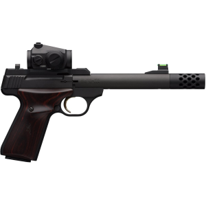 Browning Buck Mark Hunter 22LR Pistol 5.9" Threaded Barrel 10+1 Round Matte Black Slide Cocobolo Grip Matte Black Frame