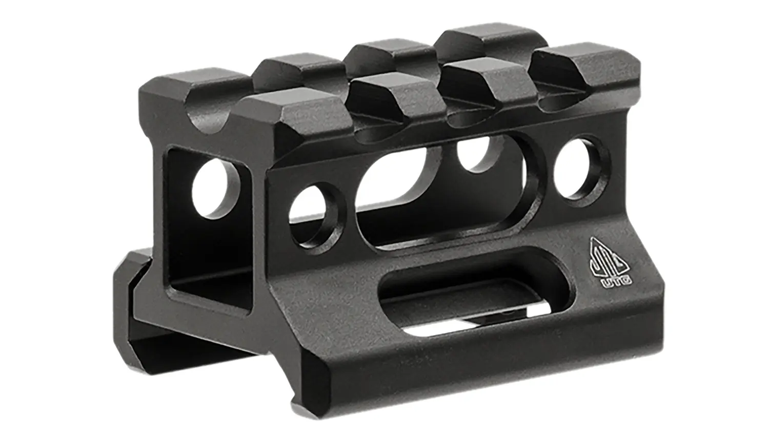 Leapers MTRSX8S Picatinny Riser Matte Black Anodized Aluminum Picatinny Mount
