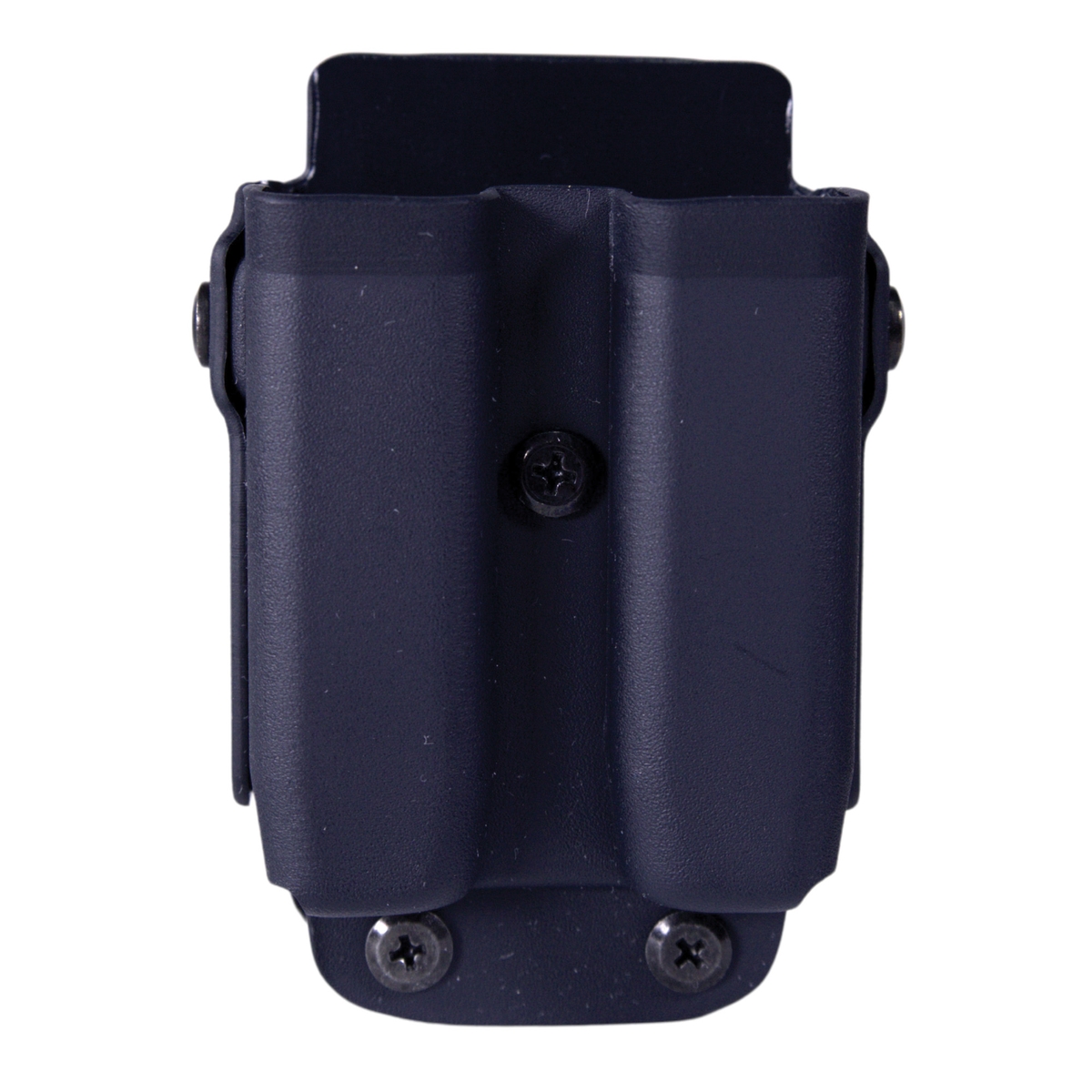 High Speed Gear Uniform Universal Clip Mount Size 2 Twin Magazine Pouch - Black Durable - 42P202BK
