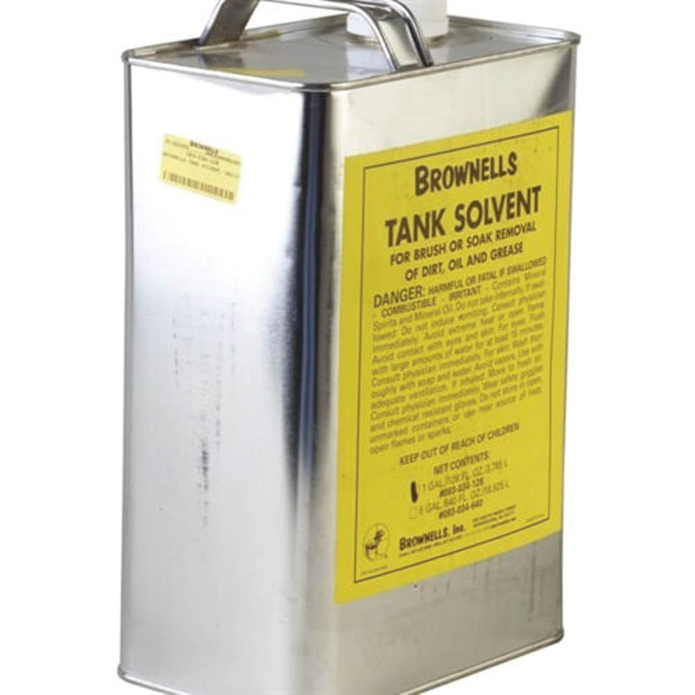 Brownells Tank Solvent, 1 gal Metal Can
