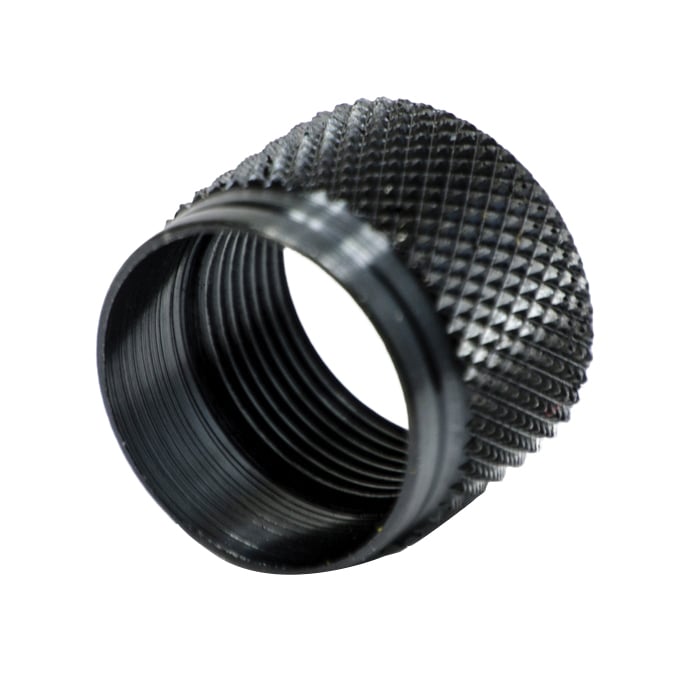Grovtec US Inc Muzzle Thread Protector 1/2-20, Black