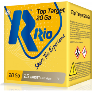 RIO Ammunition TT2075 Top Target 20GA 2 3/4\" 7/8oz #7.5 Shot - 25sh Box