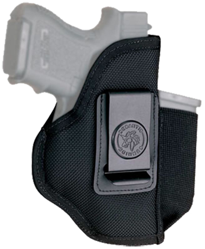 DeSantis Gunhide Pro Stealth Ambidextrous Hand Medium/Long Frame Auto Inside-The-Waistband Holster, Textured Black - N87BJ88Z0