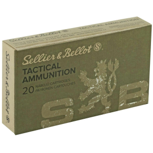 Sellier-Bellot Sellier & Bellot Rifle Ammunition 7.62x39mm 123 gr FMJ 2420 fps 20/ct