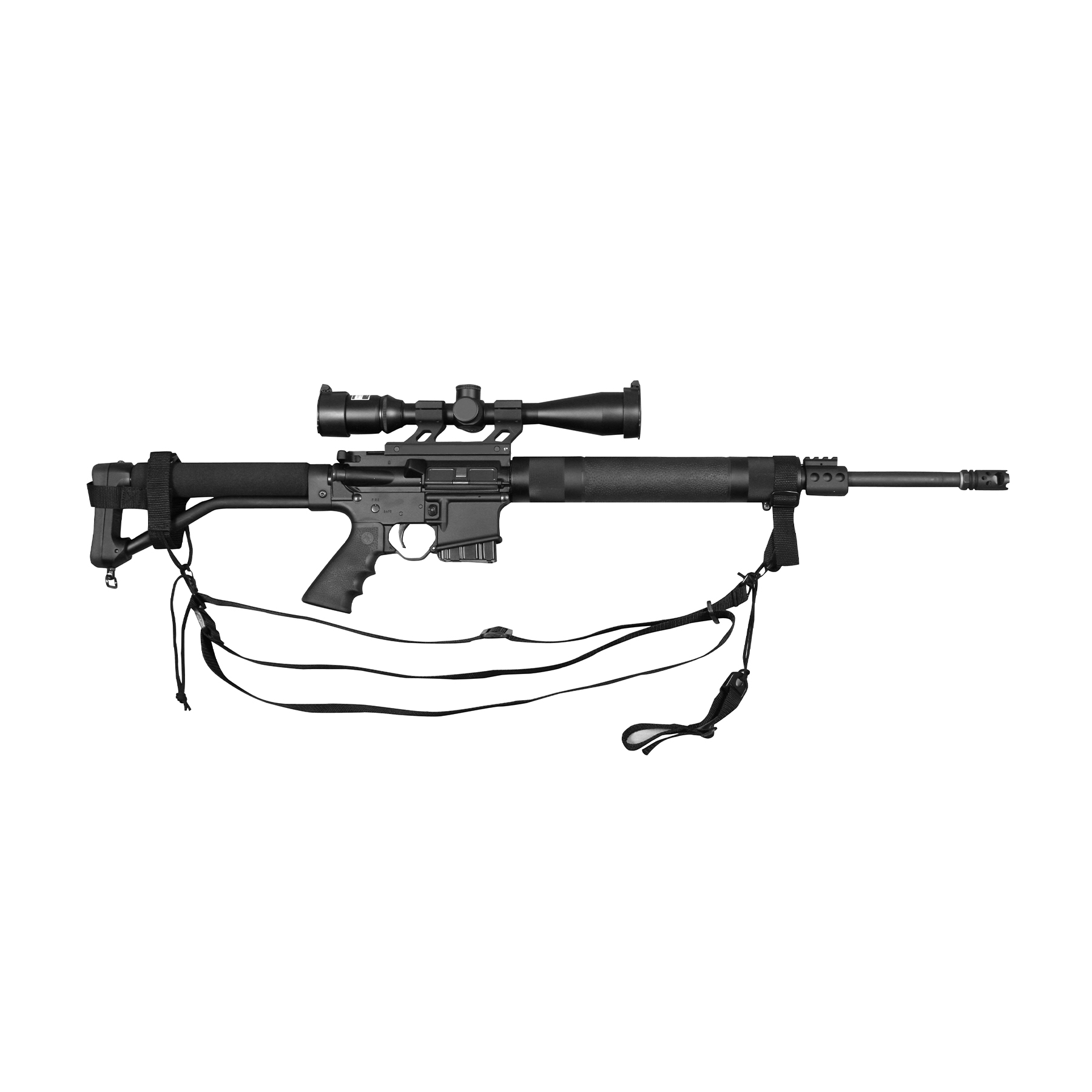 Rothco Military 3-Point Rifle Sling - Black
