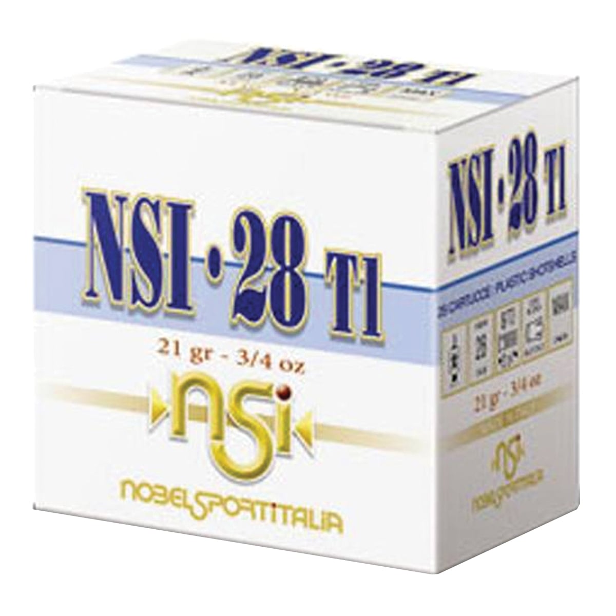 Nobel Sport 28 T1 Hunting Loads 28 Gauge 2-3/4" #8 3/4 Ounce 25rds