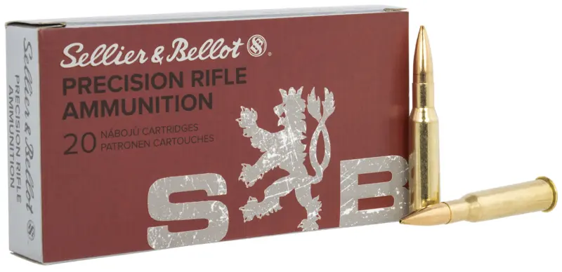 Sellier Bellot SB76254RD Rifle 7.62x54mmR 174gr Hollow Point Boat Tail 20 Per Box/20 Case