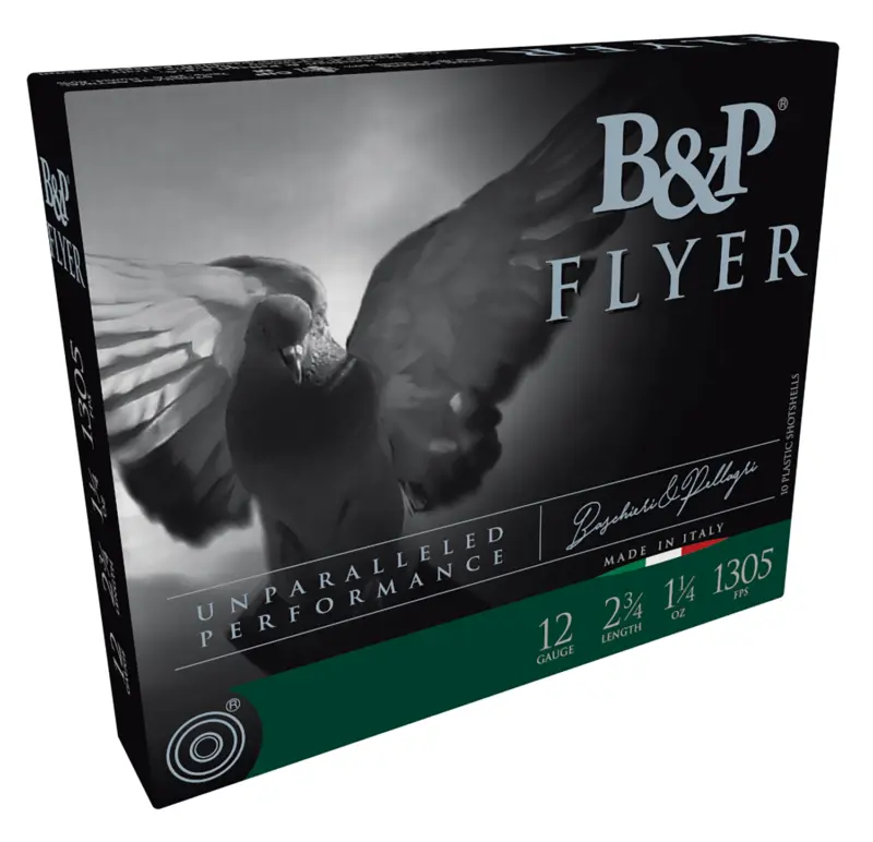 B 12B14P75 Competition Flyer 12Gauge 2.75" 1 1/4oz 7.5Shot 10 Per Box/10 Case