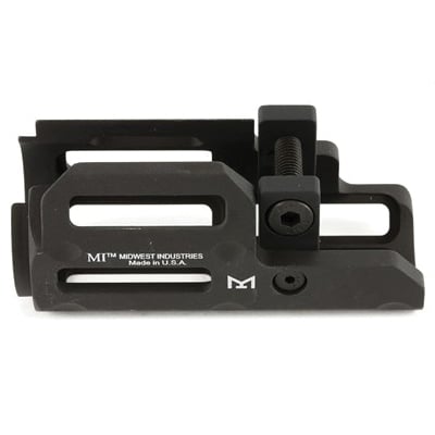 Midwest Industries M-LOK Handguard w/ Mil-Spec Top Rail Fits HK SP89 and Clones, Black - MI-SP89M