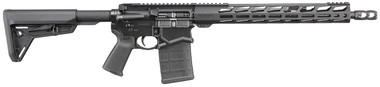 Ruger 308 Win 16" Barrel, Black, Black Magpul Grip Rifle - 20Rd