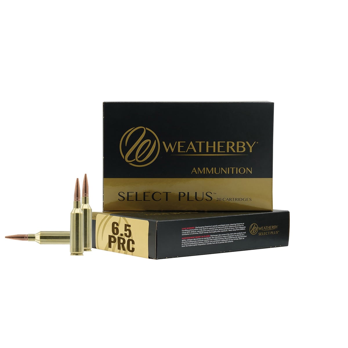 Weatherby M65PRC124HCB Select Plus 6.5PRC 124gr Hammer Custom 20 Per Box/10 Case - No Credit Card Fees - Low, flat rate shipping