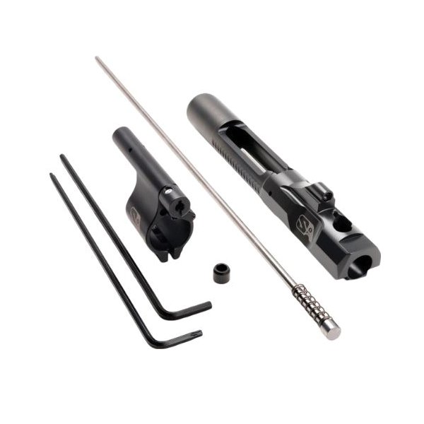 Superlative Arms Rifle-Length Piston System w/Clamp-On Gas Block 0.75" x 1", Black