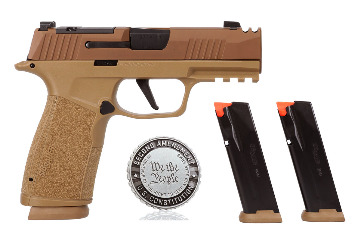 SIG SAUER P365X-MACRO COMP 2A 9MM COY 3" 365XCA-9-CXR3P-COMP-2A