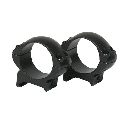 Weaver Grand Slam Medium Height 1" Scope Rings, Matte Black - 49303