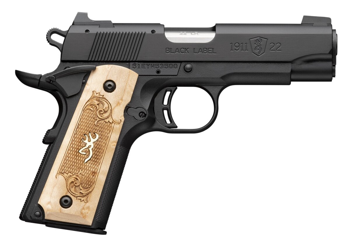 Browning 1911-22 MED MAPLE 22LR 3.6" #