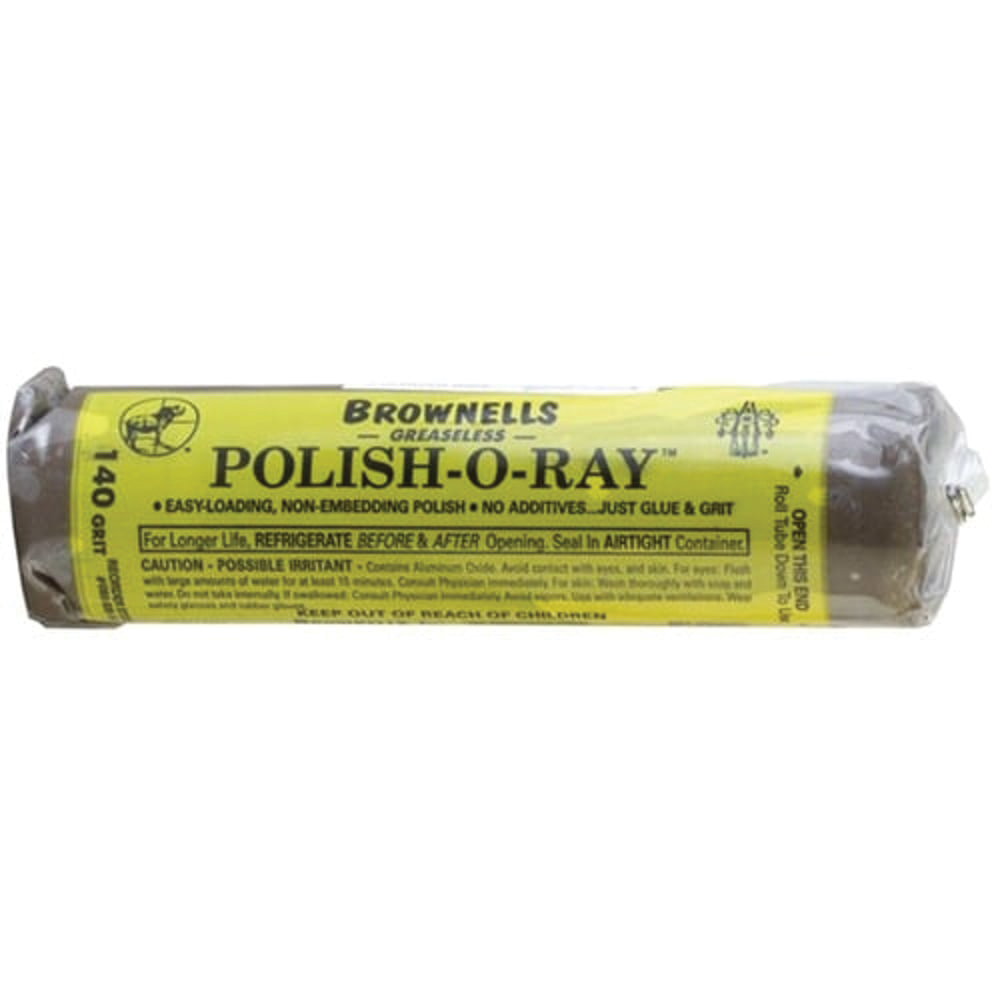 Brownells 140 Grit Polish-O-Ray, 2.42 lb Plastic Tube