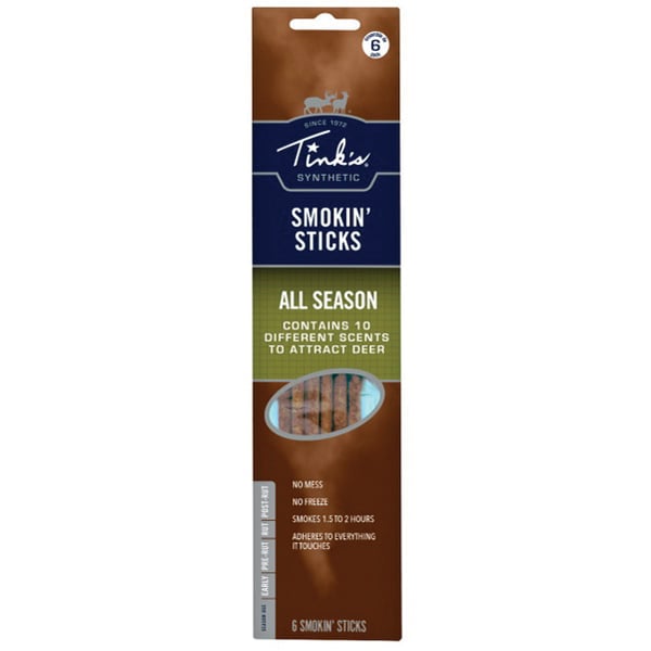 Tinks All Season Smoking Stick Lure, 6/pack - W6105