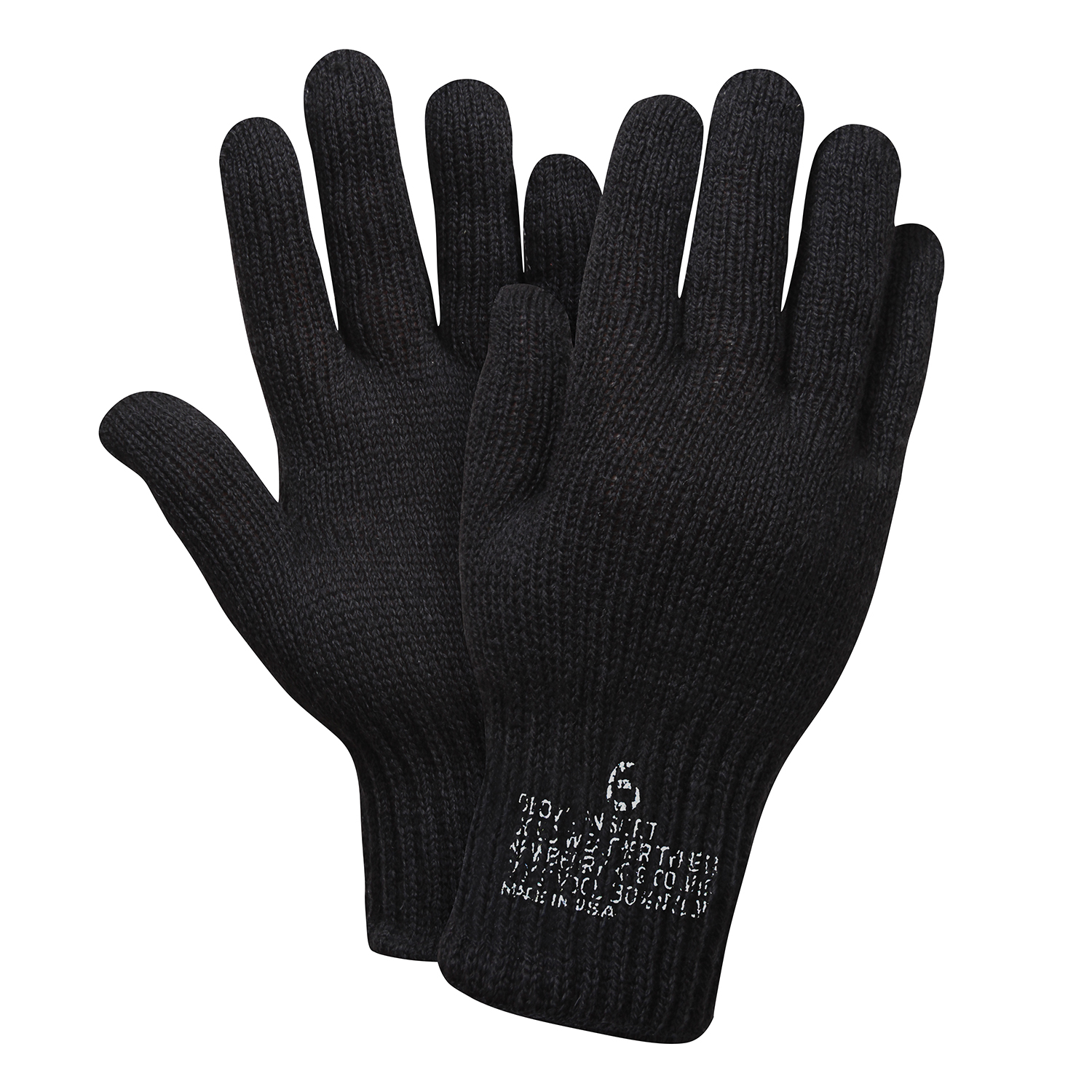 Rothco G.I. Glove Liners - Black, 2