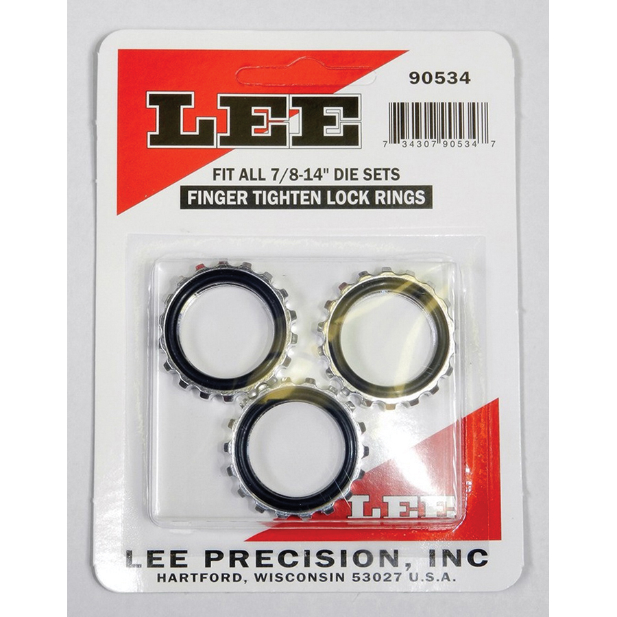 Lee Precision Self Lock Ring, 7/8-14, 3/pack - 90534