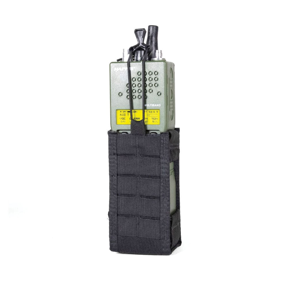 High Speed Gear Inc. Duty Taco 3" x 2" x 6" Multi-Access Communications Device Pouch, Black
