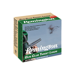 Remington Ammunition GC1218 Gun Club 12GA 2.75\" 1oz #8 Shot - 25sh Box