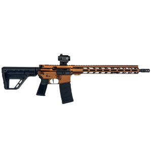 Patriot Ordnance Factory P-15 Base, 16.5 Barrel, 1- 30rd Magazine, CTS103 Red Dot, Bronze Ano, Rifle