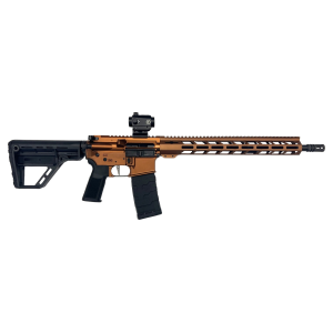 Patriot Ordnance Factory P-15 Base, 16.5 Barrel, 1- 30rd Magazine, CTS103 Red Dot, Bronze Ano, Rifle