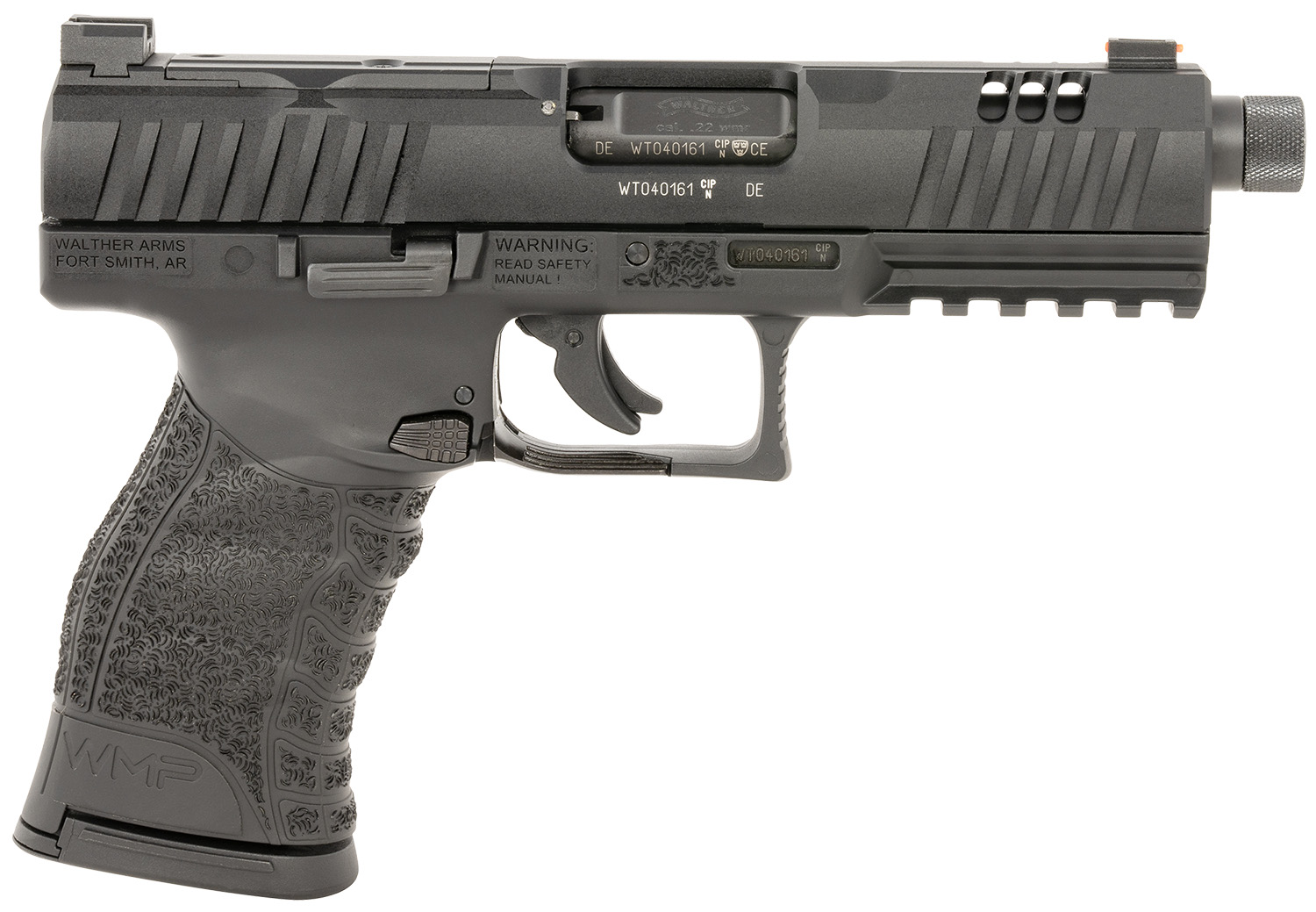Walther WMP SD 22WMR Pistol 4.9" Optic Ready 15rd