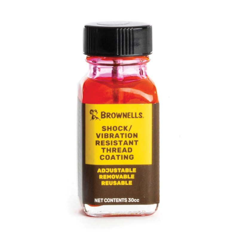 Brownells Shock/Vibration Resistant Thread Coating, 30 cc Bottle Yellow