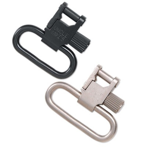UNCLE MIKE'S Swivels QD SS BL Blued 1 1/4" E/F