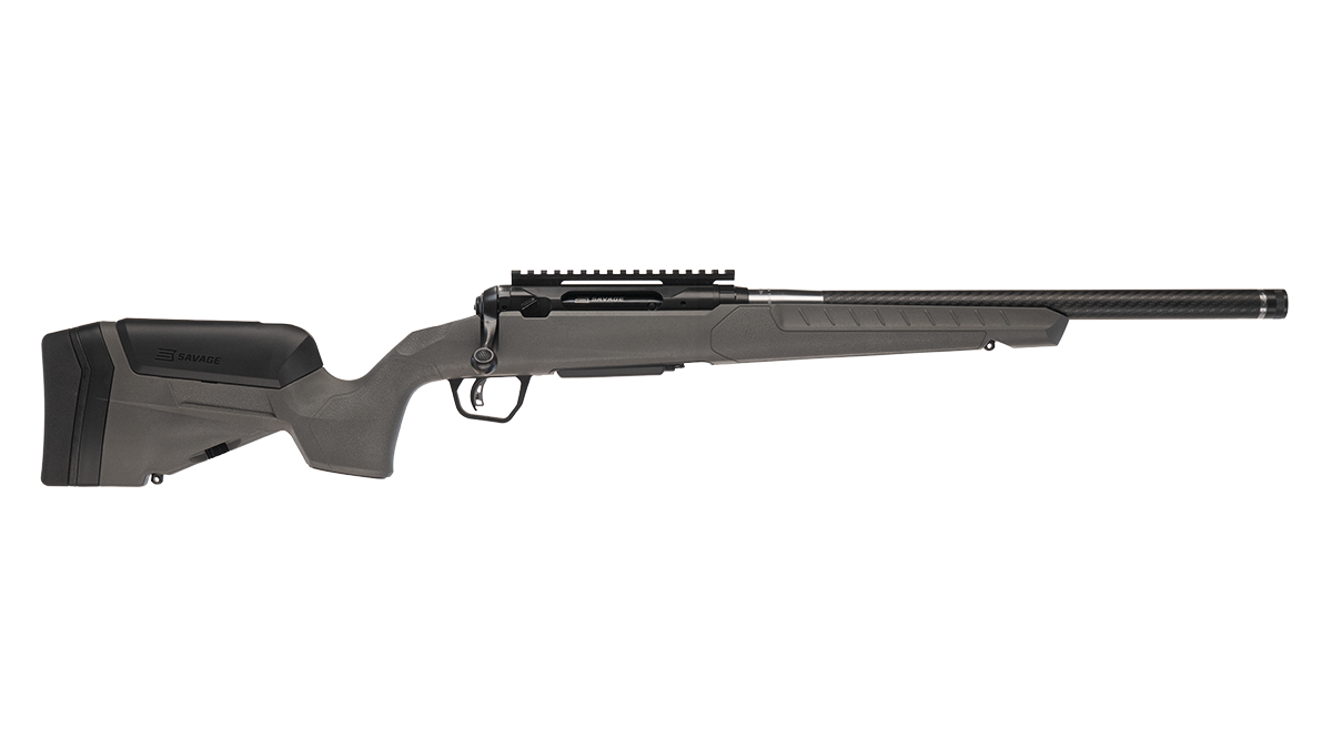 Savage Arms 110 Carbon Hunter 6.5 Creedmoor 18" 4rd Bolt Action Rifle Flat Dark Gray - 32949