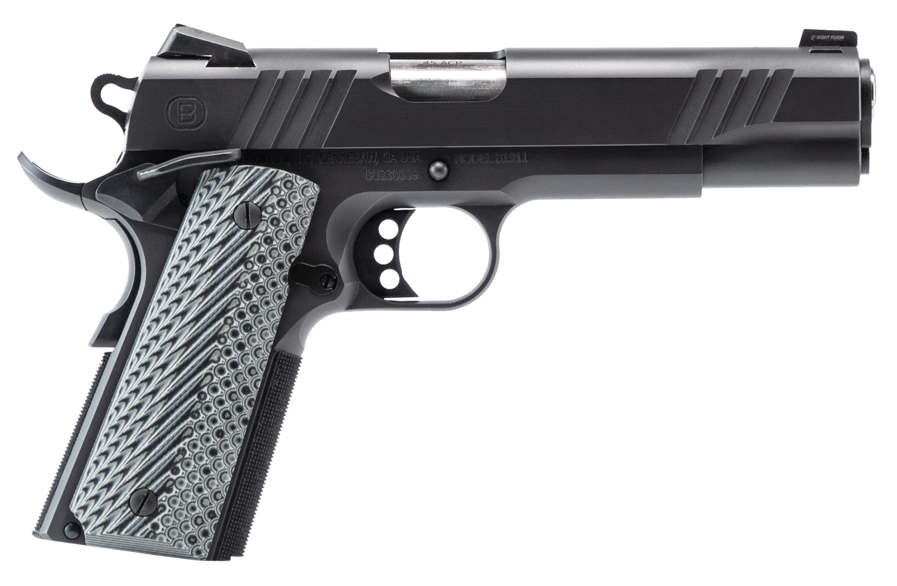 Bersa B1911 .45 ACP Semi-Auto Pistol with Night Sights