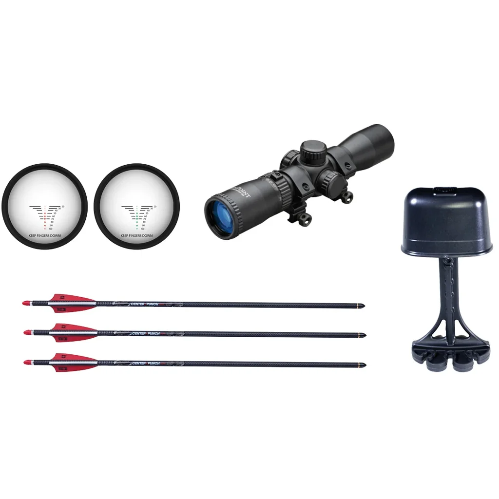 TenPoint TRX 26 Crossbow Package ACUslide MAXX Rangemaster 100 Scope Vektra