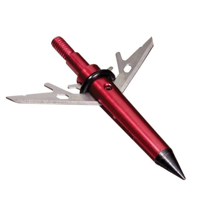 Stryke Therm-X 100 gr Expandable Broadhead, Black/Red Pack of 3
