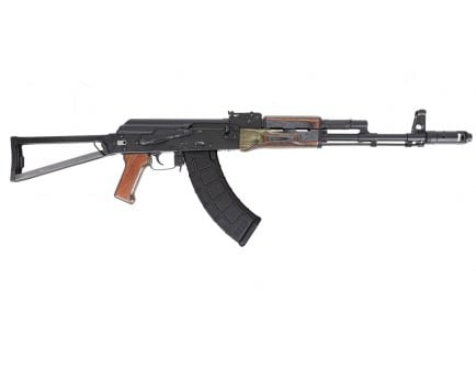 PSA AK-103 Premium Forged Classic Triangle Side Folding Rifle with Cleaning Rod, Voodoo