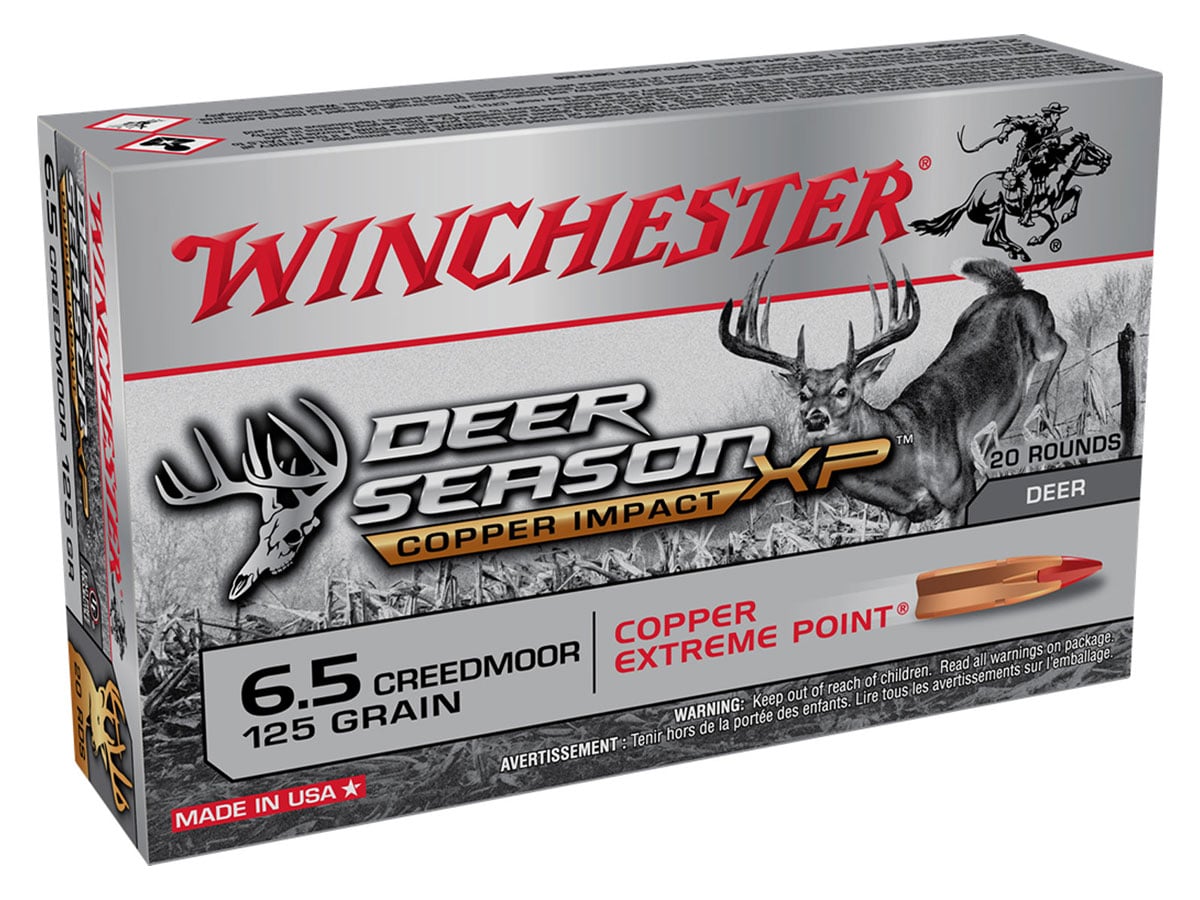 Winchester Ammo X65CLF Copper Impact 6.5Creedmoor 125gr Copper Extreme Point Lead Free 20 Per Box/10 Case - No Credit Card Fees - Low, flat rate shipping