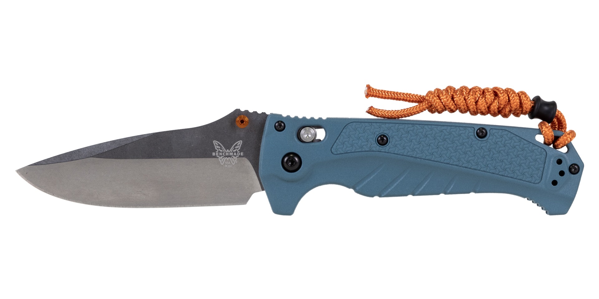 Benchmade Adira, Folding Knife, Drop Point, Depth Blue Grivory - 18060