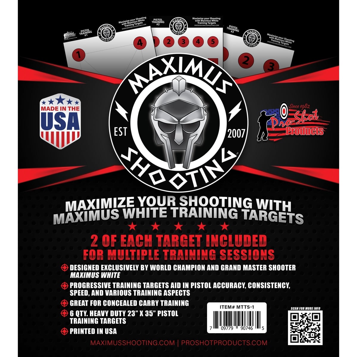 ProShot Maximus Training Target Set