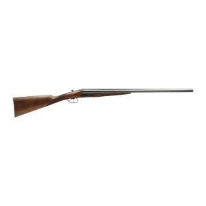 Dickinson LLC  Estate Break Open 2.75 2rd 26 Side By Side Barrel, True Bone-Charcoal Case Hardening Receiver, English Style Turkish Walnut Stock